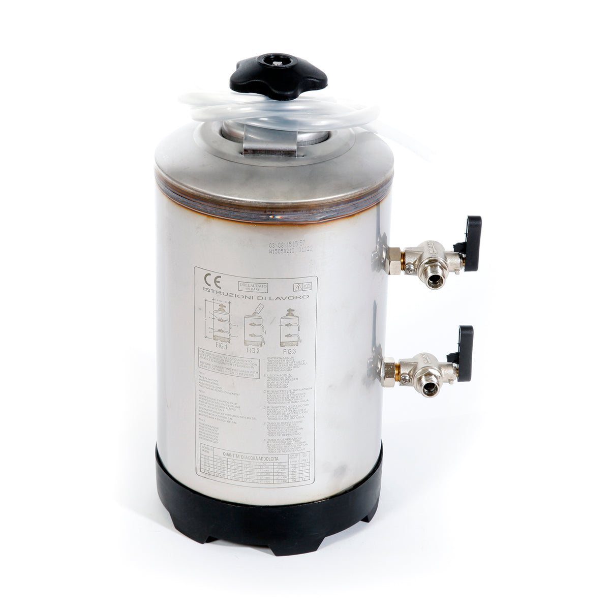 Ablandador / Depurador de Agua 8 L con Resina Catiónica