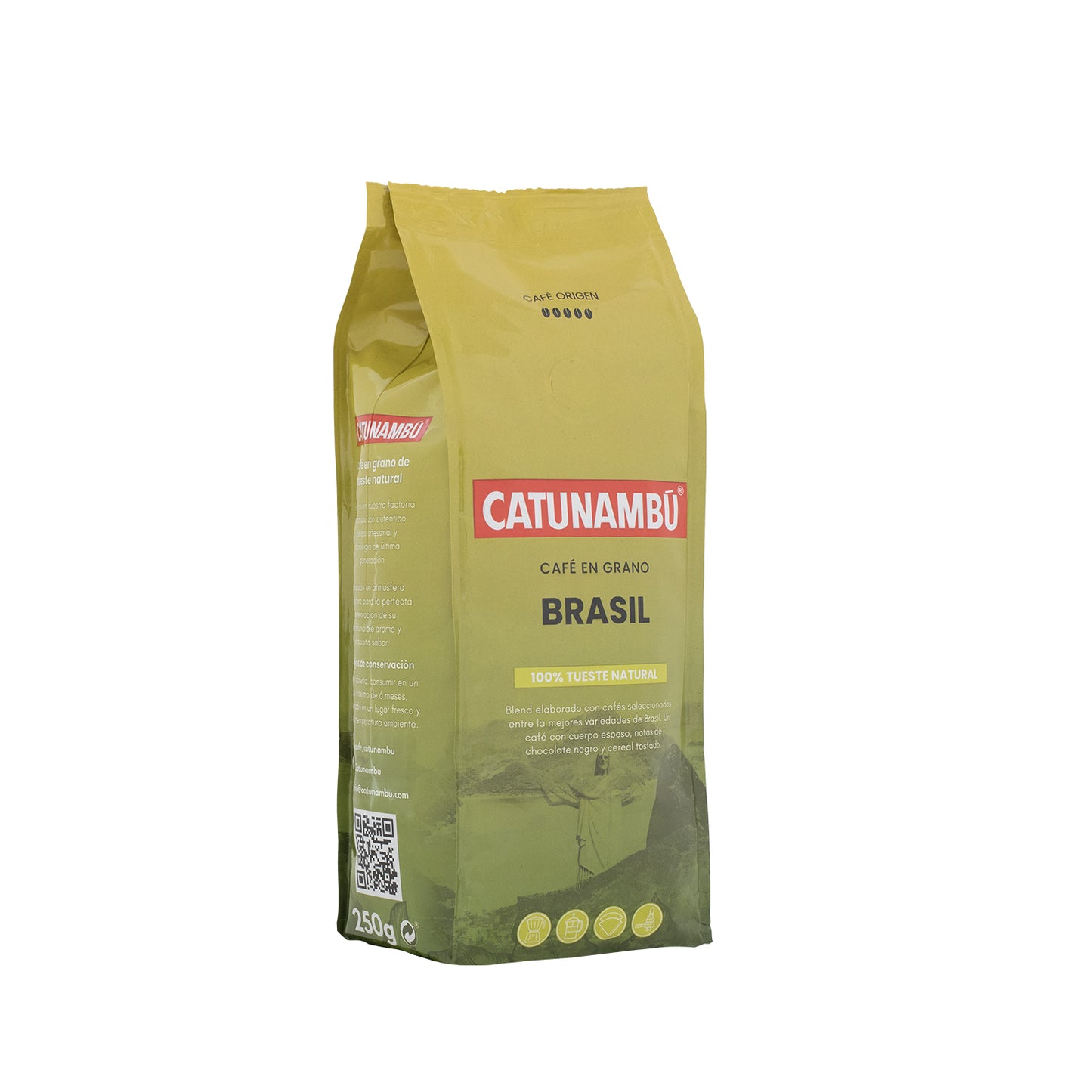 Brazil Natural Bean Coffee 250g