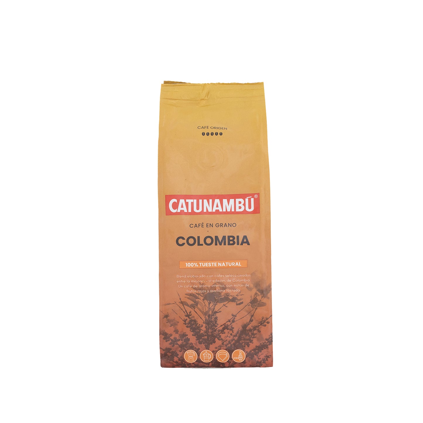 Colombian Natural Whole Bean Coffee 250g