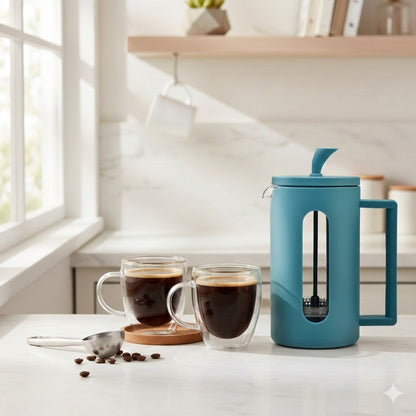 Prensa Francesa Roma Celeste 350ml